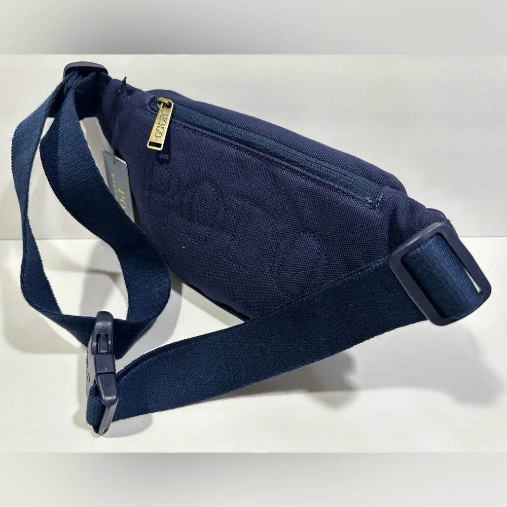 Polo by Ralph Lauren Blue Belt Bag with Flag Details - Picture 4 of 16